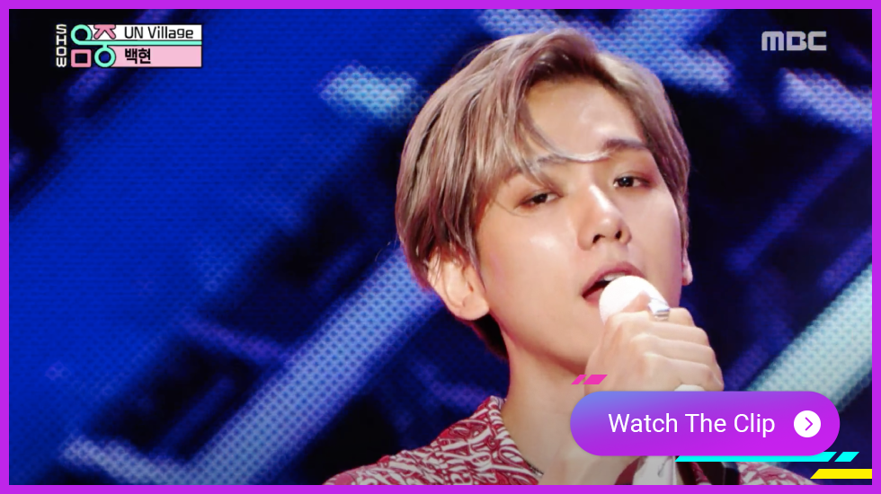 BAEKHYUN UN Village EXO BAEHYUN, BAEKYUNG, baekyun comeback, un village